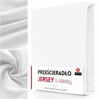 Jersey Hoeslaken 60x120 cm Wit - Zacht Katoen met Elastiek