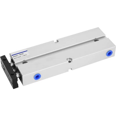 Cylindre Pneumatique Double Effet Alliage d'Aluminium Antirouille TN16 0.10.9MPa 10200mm(TN16X200 S )