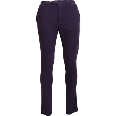 Paarse Rechte Broek Model Pan74123