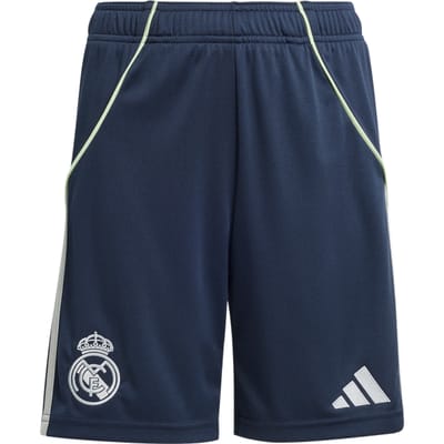 Adidas Real Madrid Korte Broeken Kinder - Blauw - Maat 171 - 176 CM - Poly Mesh