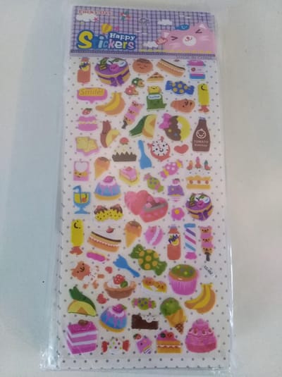 Lg-imports Stickervel Lucky Day Happy Stickers Junior Papier