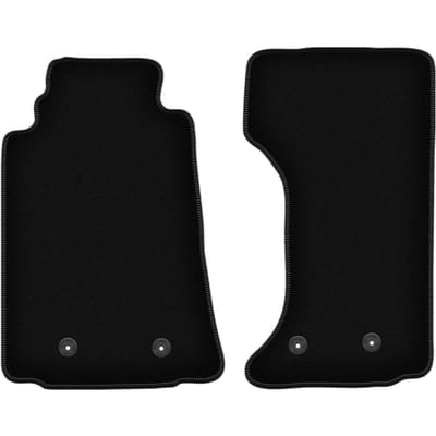 BASIC zwarte veloursmatten voor: Mazda MX-5 III cabrio (2005-2015)