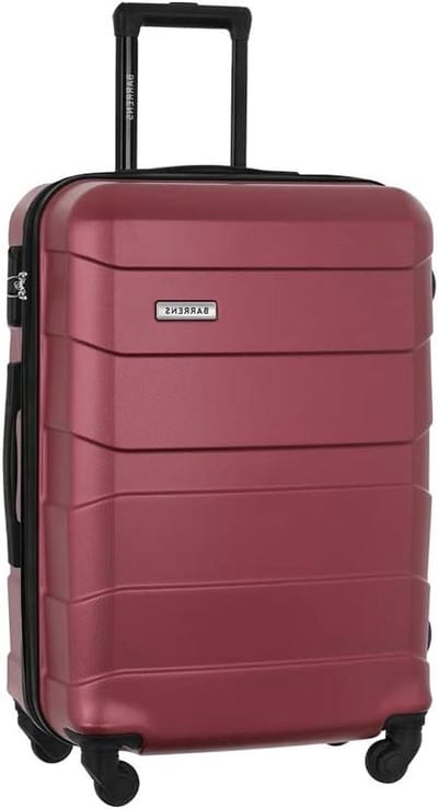 Reiskoffer Medium - Bagage Koffer - Meerdaagse Reizen - Geïntegreerd Cijferslot - 66x46x26 cm - Bordeaux