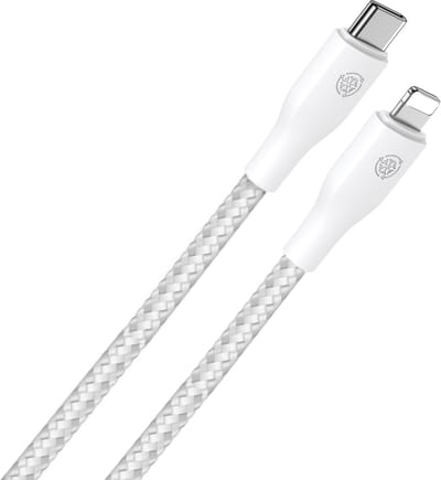 USB C kabel geschikt voor iPhone 14/13/12/11 Pro Max - USB-C naar Lightning kabel - 27W Fast Charge - Wit Opladen & Data overzetten - Snellaad Snoer - 1 Meter