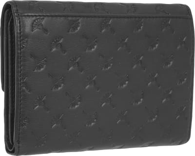 JOOP! Leren Portemonnee Leggero Stampa Cosma Purse Black Zwart