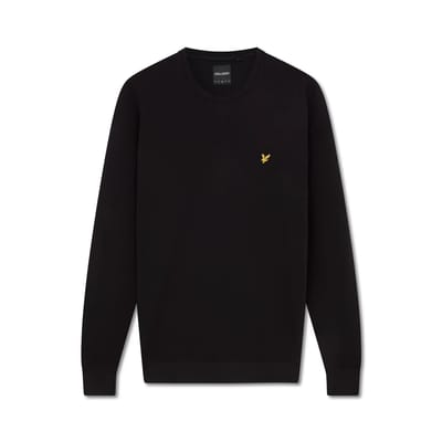 Lyle & Scott Sweaters Crew Neck Swearshirt Zwart