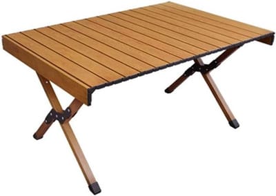 Opvouwbare Campingtafel - Klaptafel Buiten - Picknick en BBQ - Lichtgewicht Aluminium - 90 of 120 cm - Zilver
