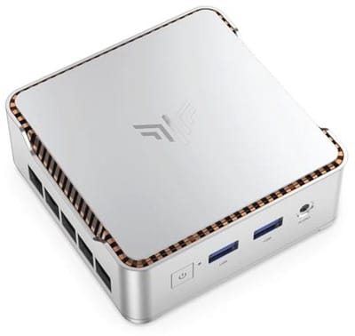 Mini PC 12GB RAM 256GB SSD Celeron N5105 4K UHD Desktop Computer voor Kantoor en Thuis