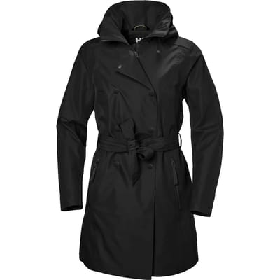 Helly Hansen Welsey Ii Trenchcoat Zwart L Vrouw