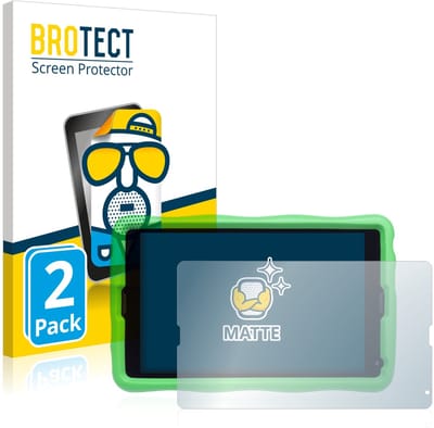 BROTECT - Screenprotector voor MEDION Lifetab E10440 Kids - Folie Beschermfolie matte 2 Stuks