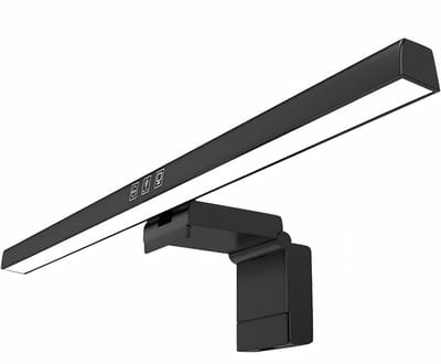 TIM® Monitorlamp - Monitor Lightbar - Monitorlicht - Monitor Licht - Zwart - 40cm x 12cm x 9cm