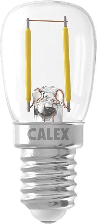 2 stuks - Calex - LED buislamp 1,5W (15W) E14 136 lumen Helder
