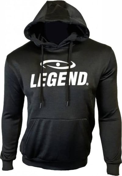 Legend Sports Sportsweater Heren Polyester Zwart Maat Xxs