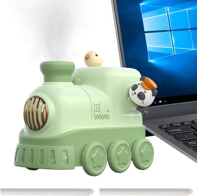 Luchtbevochtiger Kinderkamer - Frisse Lucht - Rustgevend Slapen - Stille Werking - 300 ml - Panda