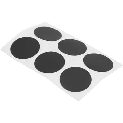 Bicycle Inner Tube Repair Patch Kit Bike Tube Puncture Glueless Rubber Patches with Rasp white