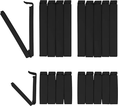 Sealende zakklitten 20 stuks - 11 cm en 6 cm - Geschikt voor vriezer en vaatwasser