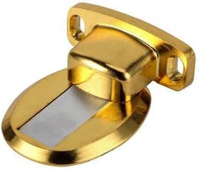 Deurstop - Deurwig Plint Buffer - Deuren Op Hun Plaats Houden - Magnetisch En Zonder Boren - Niet Gespecificeerd - Zwart