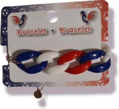 Armband rood-wit-blauw Koningsdag/ek/wk oranje, kindercrea