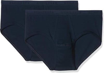 Schiesser Gulp Heren Slips - 2-pack - Blauw - Maat M