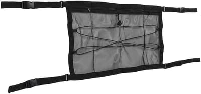 Wagen Net - Opbergnet - Extra Draagruimte - Verstelbare Gordels - 70 x 35 cm - Zwart