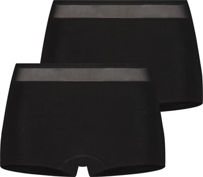 RJ Allure 2-Pck Dames Short Zwart S