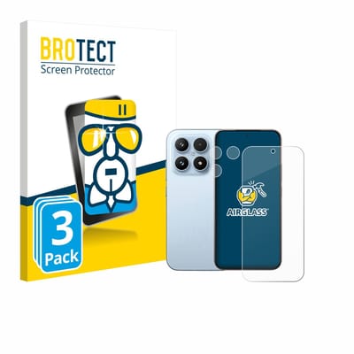 Screenprotector 3 Stuks voor Xiaomi 17 (Voor+Camera) Beschermglas transparant