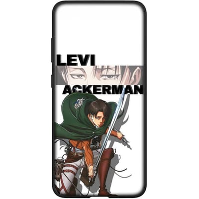 Telefoonhoesje voor Samsung Galaxy S24 S23 iPhone 15 14 Xiaomi Redmi Note 13 12 11 8 10 9 Pro Max X XR OPPO 9C Huawei Anime Levi Attack On Titan Eren Cover for Samsung Galaxy Note 8