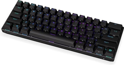 ENDORFY Thock Compact toetsenbord Gamen USB + RF Wireless + Bluetooth QWERTY Engels Zwart