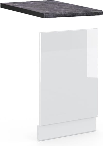 Vicco Fame-Line Frontpaneel – 45 cm, WB Antraciet Wit Hoogglans