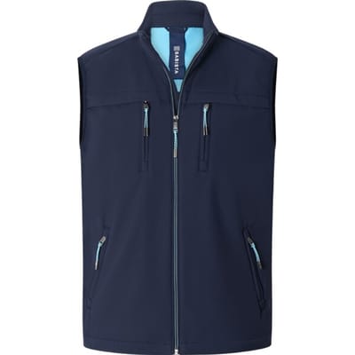 Babista herren Softshellbodywarmer - 48 - donkerblauw - Plus Size