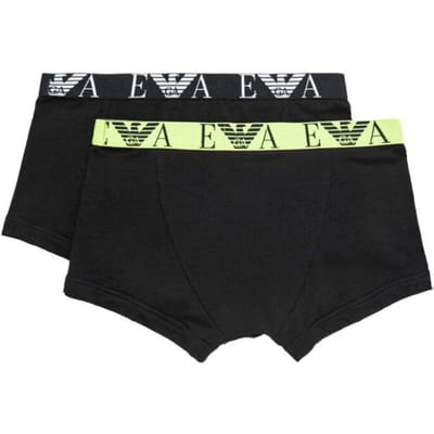 Shorty Emporio Armani Color Block Bordure Logo Homme sous-vêtement 111210-3R715-23820 M beige
