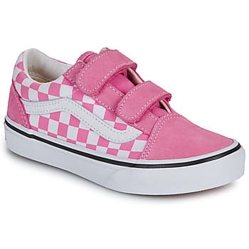 Lage Sneakers Vans Old Skool V COLOR THEORY CHECKERBOARD Pink Fizz