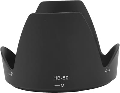 Dailygoods- Cameralenskap Omkeerbaar - Zonnekap - Lensbeschermkap - Voor AF-S 28-300/3.5-5.6G ED VR-lens - ABS - Matte Afwerking