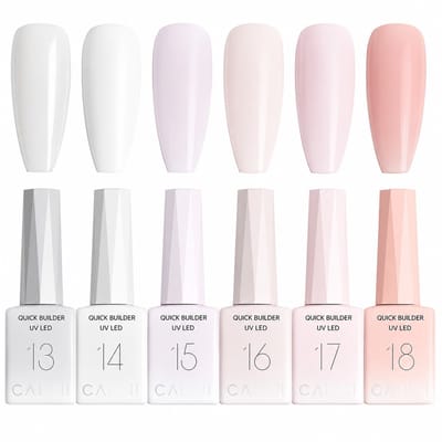 Canni - Biab - 6 stuks - 10 ml - HEMA-vrij - TPO-vrij - Builder in a bottle - Builder gel - Biab nagellak - Biab set - The gel bottle biab - Gel in a bottle