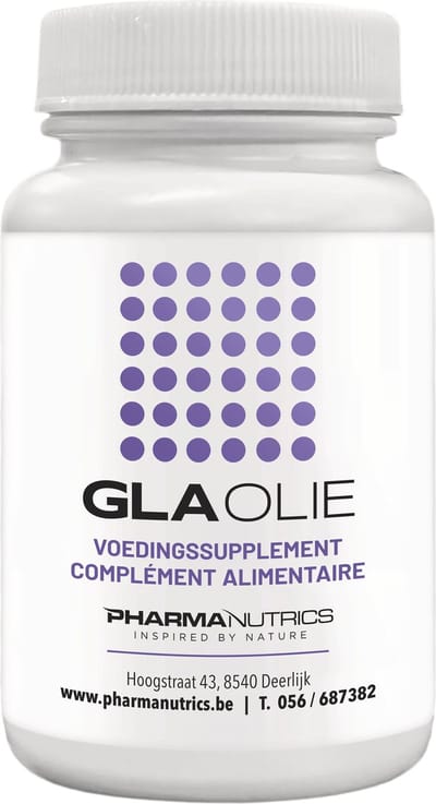 GLA OLIE-CAPS 90 PHARMANUTRICS//GEZONDE HUID-GEZOND HAAR-TEUNISBLOEMOLIE//VOEDINGSSUPPLEMENT