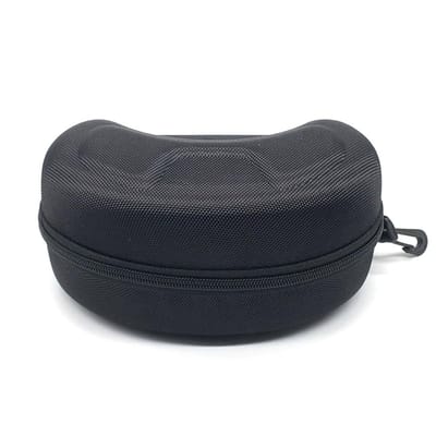 Dailygoods- Brillenkoker Extra Groot - Harde Schaal - Robuuste Beschermhoes - Draagbaar met Karabijnhaak - Zachte Binnenvoering - Schokbestendig - Brillenetui