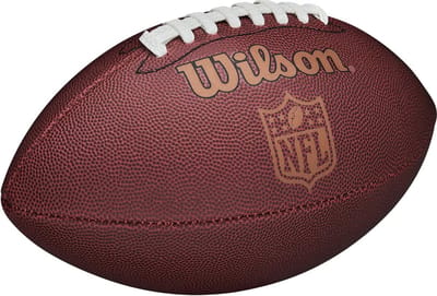 Wilson - NFL - American Football - Ignition - Junior size - 10-12 jaar - Recreatie - Jeugd - Bruin - Composiet - Inclusief Oppomp Naaldnippel