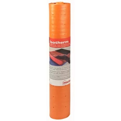 Ondervloer voor laminaat, Isotherm, 10m2 per rol, voor gebruik in combinatie met vloerverwarming of koeling