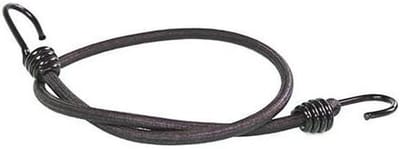 Expanderkabels met haken - Spanrubber bagage - Lading vastzetten - UV-bestendig kunststof - 10 stuks 400mm - Zwart