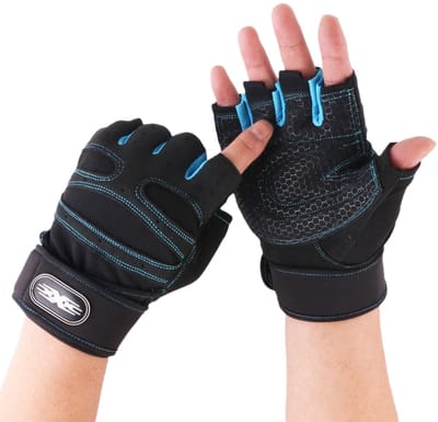 Dailygoods- Gymhandschoenen Ademend - Gewichthefhandschoenen - Antislip - Schokabsorberend - Flexibel - Verlengde Polsbandjes - Fitnesshandschoenen