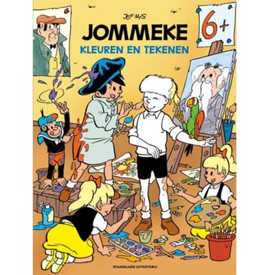 Jommeke Kleuren En Tekenen - Jommeke Spelboek
