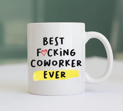 Mok Best Colleague - Afscheid Collega Cadeau - Afscheidcadeau - Stagiaire Cadeau - Bedankt Cadeautje - Mok Collega