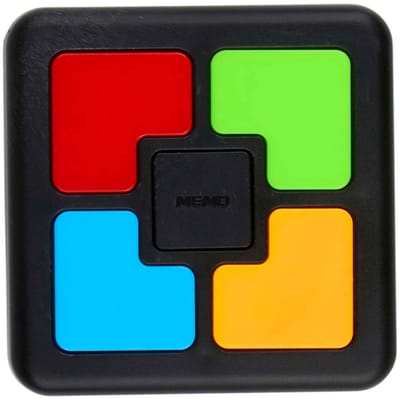 Eddy Toys Simon Says Elektronisch Geheugenspel - Kleurengeheugenspel voor Kinderen - Licht- en Geluidenspel met Batterijen - Memory-Reactiespel - Educatief Spel