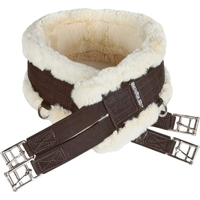 Lamskin Voering Zadelband voor Paard Equiline