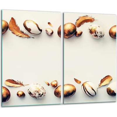 TMK ArtDeko - Snijplank Glas - 30x52 cm - Inductiekookplaat - Universeel