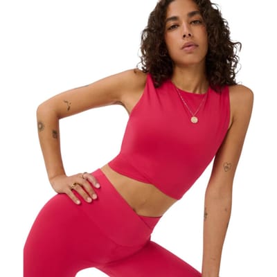 Sweaty Betty Sweaty Betty All Day Cropped Wrap Tank - Maat M