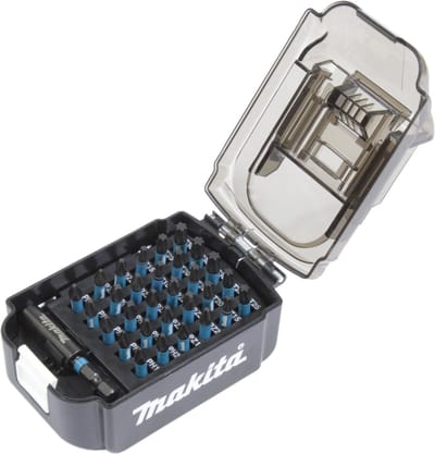 Makita Impact Black E-03084 Bitset Kruiskop Pozidriv, Kruiskop Phillips, Binnen-zesrond (TX) Incl. bithouder