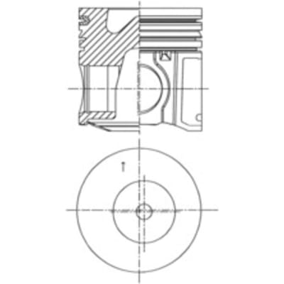 Zuiger KOLBENSCHMIDT 41500600