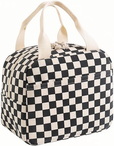 Isolerende Lunchbox, Vouwbare Koeltas, Grote Waterdichte Picknicktas voor School, Kantoor en Reizen - Perfect voor Maaltijden On-the-Go