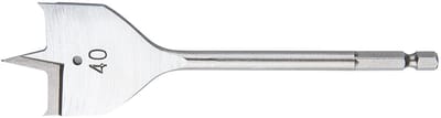 Graphite 57H244 - Houtboor - 40mm - Snelwissel - Vermindert Scheuren